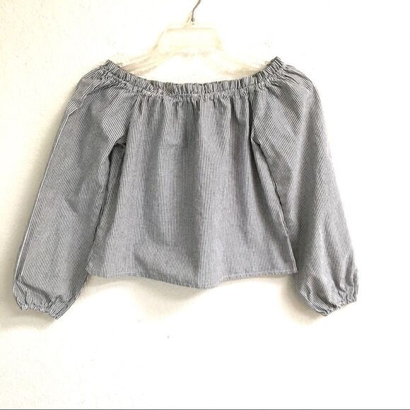 Brandy Melville off the shoulder crop top S - Picture 3 of 8
